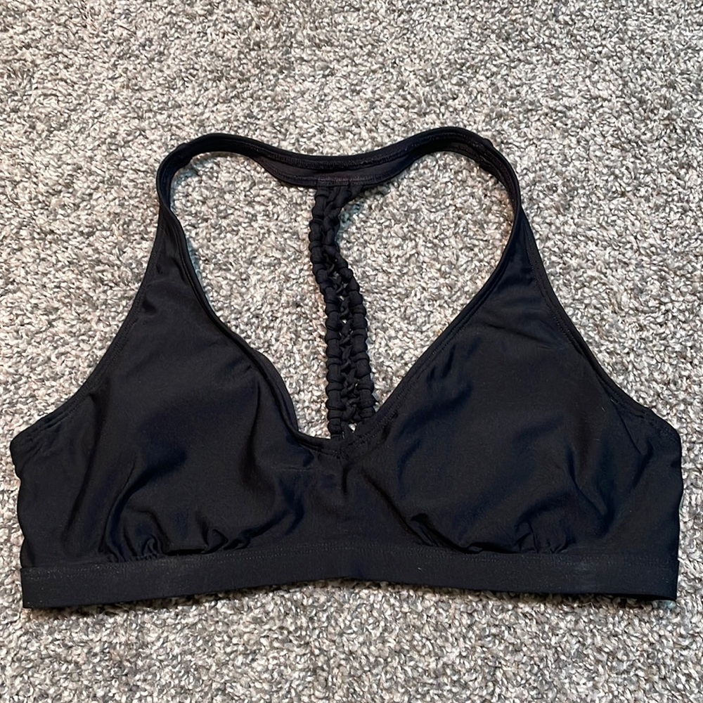 Athleta Racerback Underwire Swim Bikini Top 34 B/C